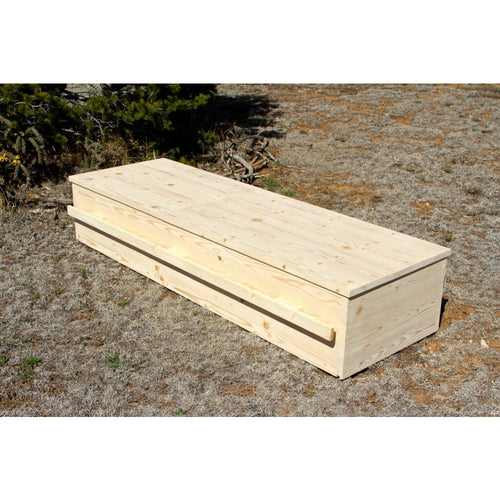 “VAQUERO”  all-natural pine this casket